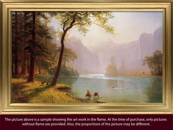 Kern's River Valley California | Albert Bierstadt  | 1871 | Medium 32" X 24"