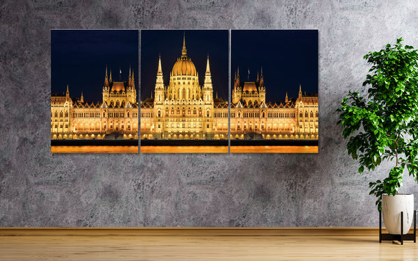 European Castle| 3 in 1 | Printing On Canvas