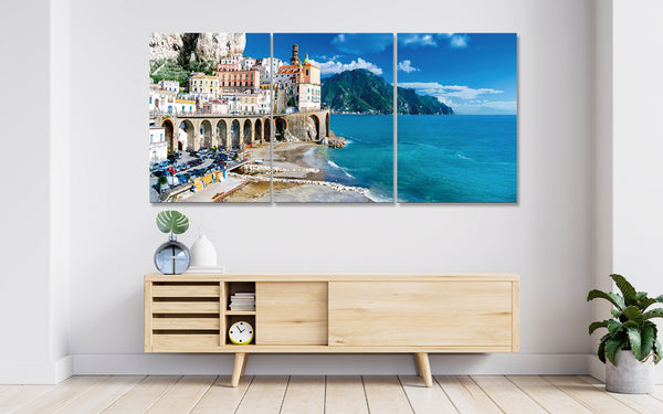 Island Scene | 3 in 1 | Printing On Canvas