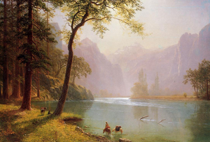 Californian Landscape - Bierstadt