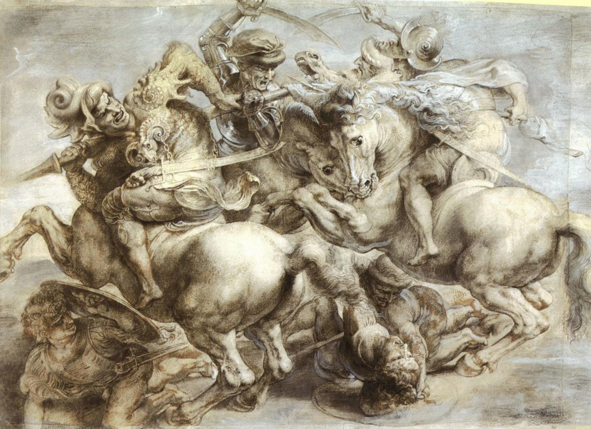 Battle of Anghiari - the Lost Painting | Leonardo da Vinci