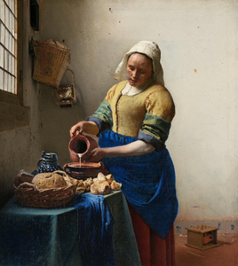 Milkmaid by Vermeer