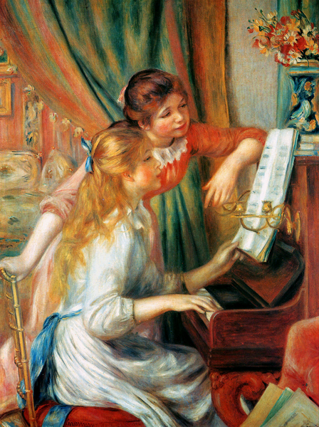 irls Girls at the Piano | Pierre Auguste-Renoir