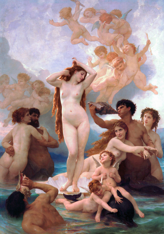 rth of Venus | William Adolphe Bouguereau
