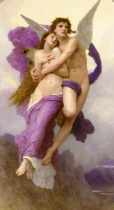 The abduction of psyche -classic painting